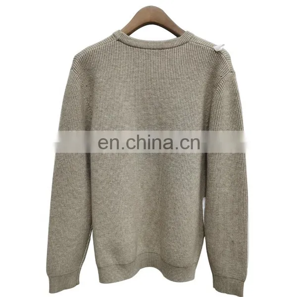 DiZNEW Wholesale 50%Acrylic 28%Polyester 22%Nylon Knit Jacquard Sweater Men photo-2