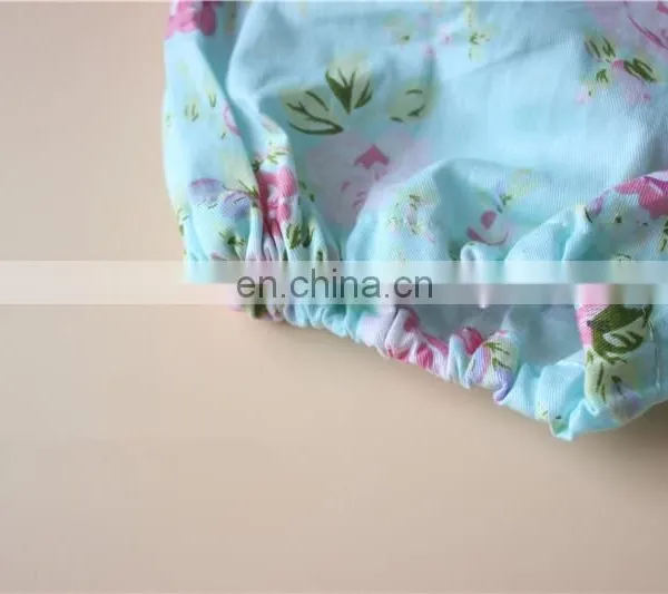 YIFAN 2018 Wholesale Cute Newborn Baby Romper Backless Summer Floral Ruffle Backless Summer Baby Girl Romper photo-4