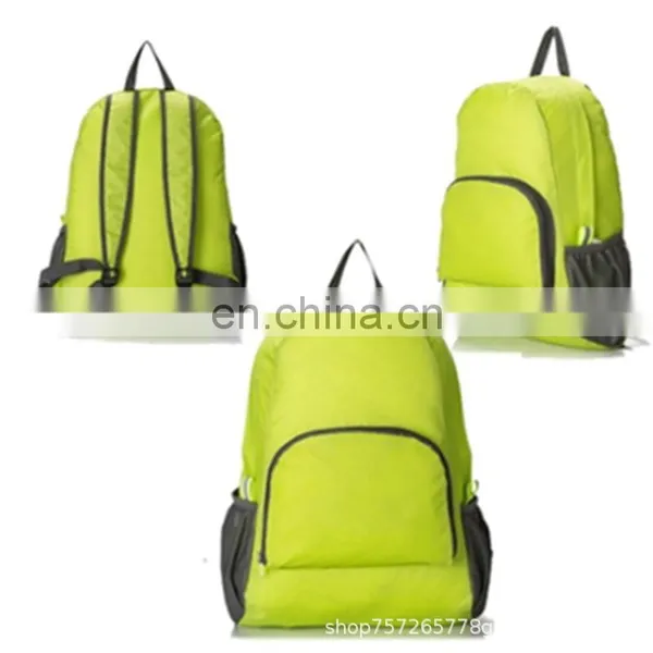 Waterproof Light Weight Nylon Folding Backpack Foldable Outdoor Bag photo-6