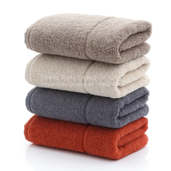 Thickened Cotton Towel Custom Logo Gift Pure Cotton Absorbent Towel photo-4