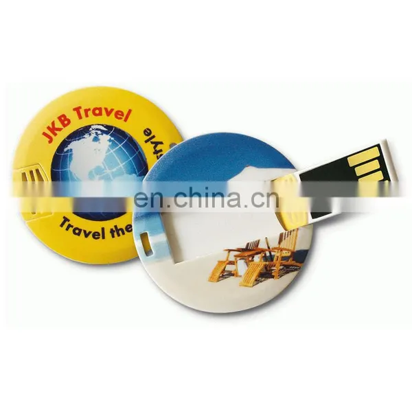 Promotional USB Card Interface 2.0 100% Real Capacity Coin USB Memory photo-2