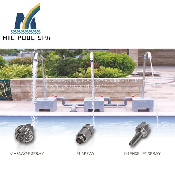 Simple Installation of Stainless Steel Flat Head Round Head Swimming Pool Spa Shower Massage Jet Nozzle photo-5