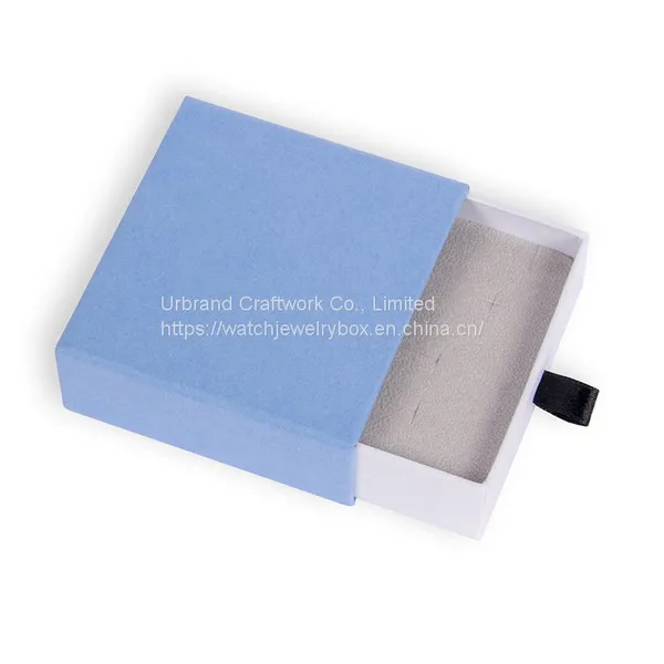 Custom Wholesale Environmental Protection Paper Drawer Box Multifunctional Earrings Necklace Ring Jewelry Packing Box photo-3