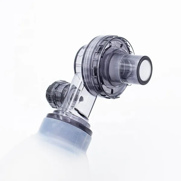 High Quality CE Silicone Medical Manual Resuscitator Ambu Bag photo-2