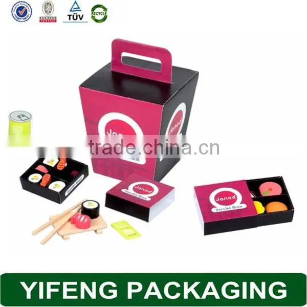 Food Sushi Packaging Take Away Sushi Paper Box For Wholesale photo-6