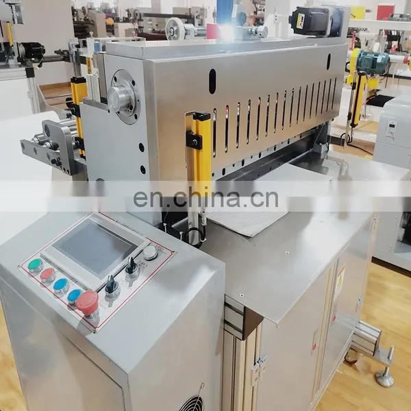 1600mm Automatic Computerized Aluminum Foil Cutting Machine With Unloader photo-5