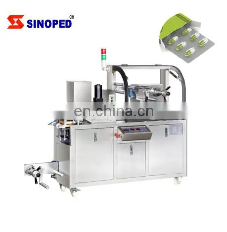 Mini Auto Tablet Blister Packing Machine DPB-140/80 Blue Tablet / Capsule Blister Packaging Machine With High Quality photo-5