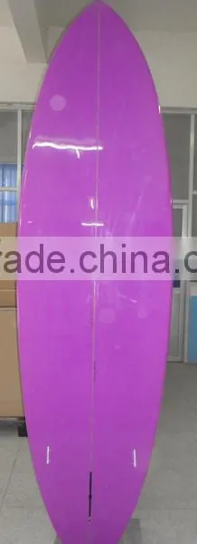 Bamboo Veneer Purple Surfing Board Stand up Paddle Board photo-2