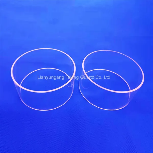 Large Diameter Quartz Glass Tube Clear Quartz Tube photo-3