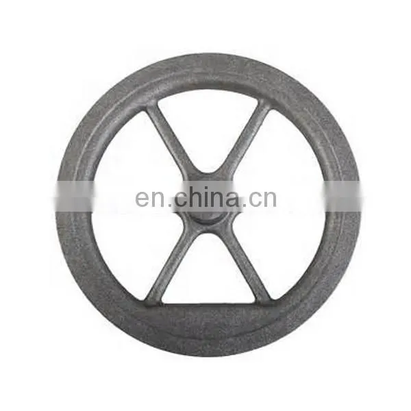 OEM Sand Casting 65-45-12 Ductile Cast Iron Fly Wheel photo-3