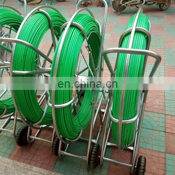 Underground Galvanized Steel Frame Duct Rod Fiber Glass Wire Cable Snake Running Rod Duct Rodder photo-4