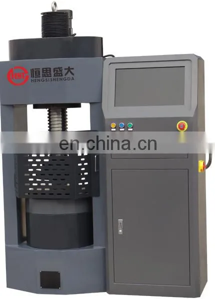 YAW-3000D Computer Control Electric Screw Brick And Cement Concrete Hydraulic Compression Testing Machine photo-3