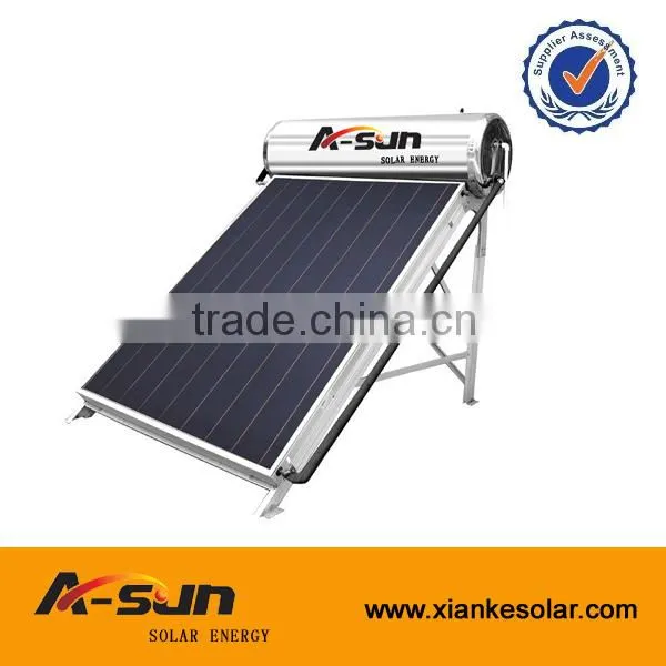 200L Flat Plat Copper Coil High Pressurized Solar Water Heater