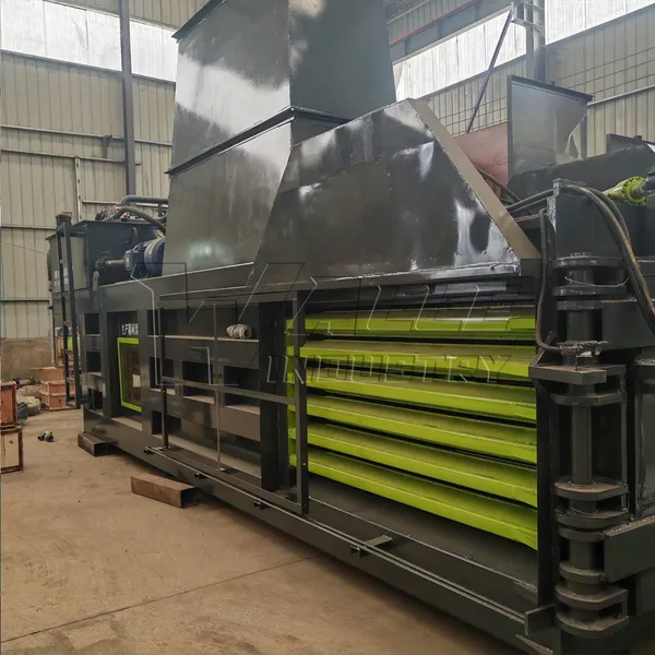 Heavy Duty Waste Paper Newspaper Magazine Hydraulic Packing Baler