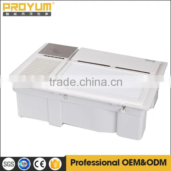 Hot Sale PTC Fan Air-heating Bathroom Heater With Led Panel