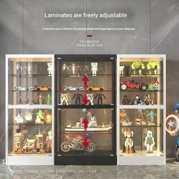 Modular Glass Display Unit Model CW-400 | Customized Size Support | for Corporate History Wall photo-4