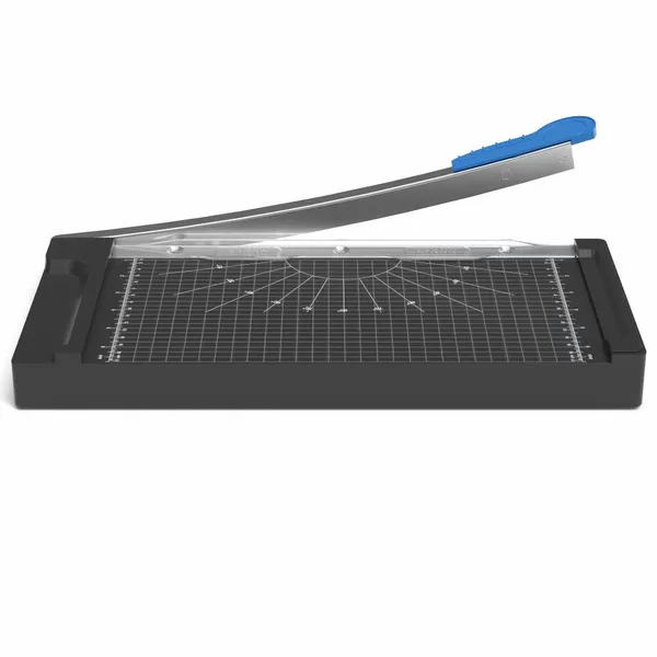 GL408 A4 12-inch Compact Paper Guillotine Cutter With Slim Cutting Table for Office & Craft Use