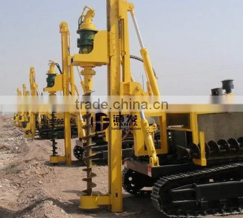 Top Quality ,HF130Y Hydraulic Small Screw Piling Rig for Solar Photovoltaic Pile photo-2