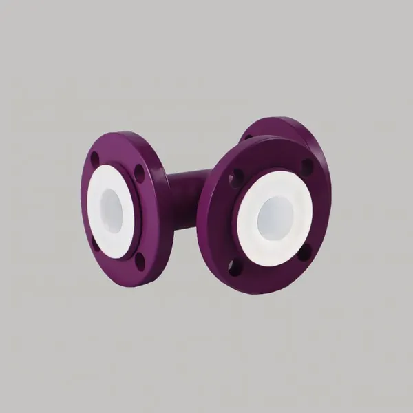 PTFE Reducing Fluorine Lined Tee Pipe photo-3