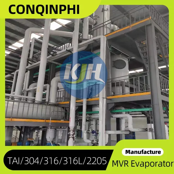 Evaporation+Crystallization Plant for High-Salt High-COD Effluent, Carbon Steel With Rubber Lining, 50Hz photo-3