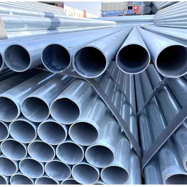 Hot Dip Galvanized Steel Pipe GI Tube 1/2 Inch To 8 Inch Galvanized Pipe for Fence Post Solar Bracket photo-5