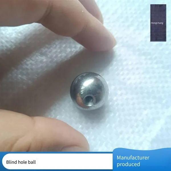 Hongchang H62 Brass Beads for Hardware Jewelry, Drilled and Tapped, 15.87mm, 18mm, 20mm