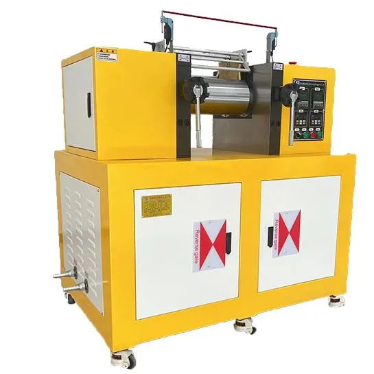 Water Cooling Two Roll Rubber Open Mixing Mill for Laboratory Rubber Crusher and Plastic Mix photo-4