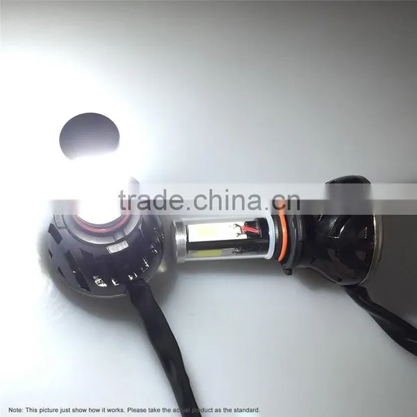 NEW Design Good Heat Disspation H4 LED Led Headlight Car Upgrade Conversion Bulb photo-6