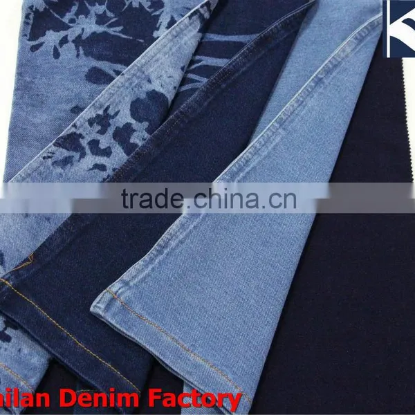 Cotton Spandex Stretch Denim Fabric photo-2