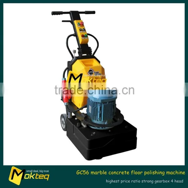 Highest Price Ratio 4 Head Strong Gearbox Marble Concrete Floor Polishing Machine Price MT017 Quality Choice