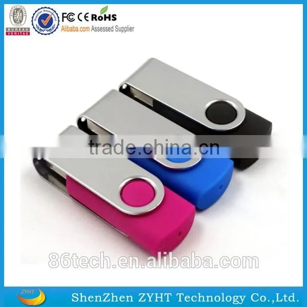 Accept Paypal Promotional Usb 2.0 Plastic Swivel Usb Flash Memory photo-2