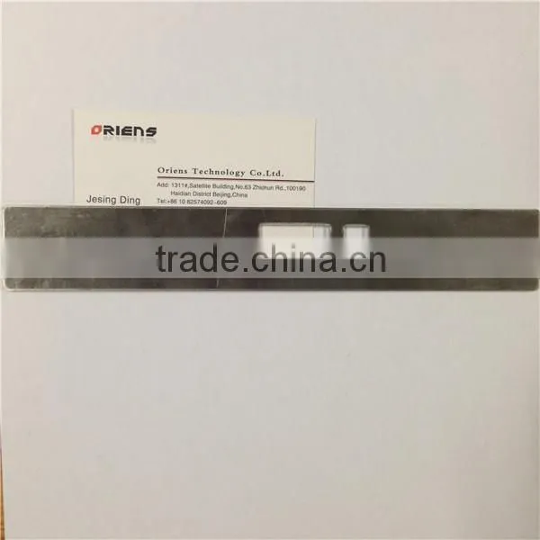Polishing stainless steel door lock strike plate door support