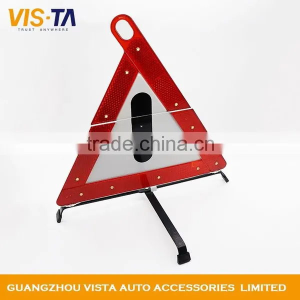 Iron Material Good Quality Traffic Tools Car Emergency Triangle Warning Sign