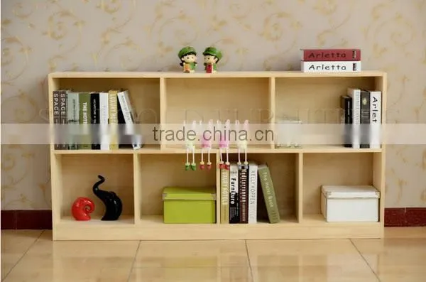 Modern Bookcase Designs Wooden Bookshelves Book Display Rack (SZ-FCB385) photo-3