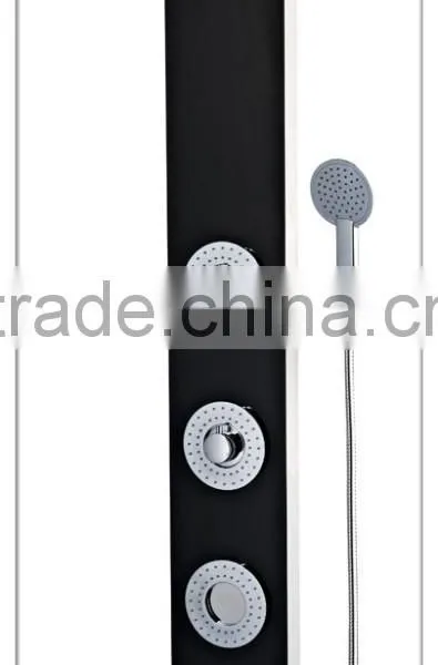 New Design Toughened Glass Massage Bathroom Sanitary Accessory Set Shower Panel photo-2