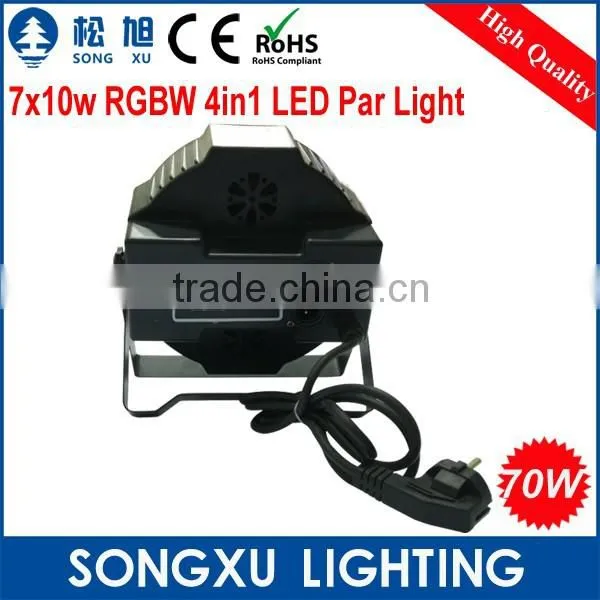 High Power Rgbw Stage Par Can 7x10w 4in1 Led Par Light Wedding Party Lighting Quality Choice photo-5