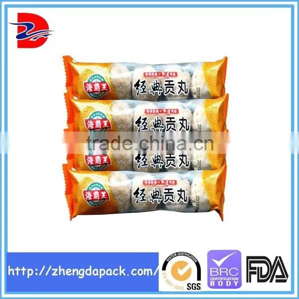 Vaccum Nylon Laminated Frozen pe for Frozen Seafood Bag Packaging