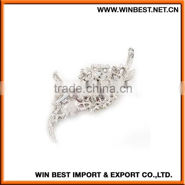 China New Design Popular Rhinestone Wedding Brooch for Dress, Rhinestone Brooch Pin,hair Brooches Jewelry photo-4
