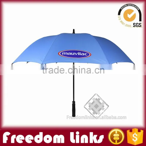 Straight Umbrella Logo Customized With EVA Wooden Handle Quality Choice photo-6