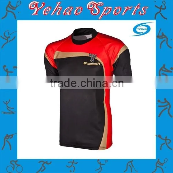 Sublimated Camo Rugby Jersey With Oem Service photo-2