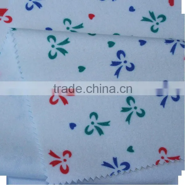 Winter Outdoor Kids Coat Samll Flower Printed Polyester Viscose Print Fabric photo-6