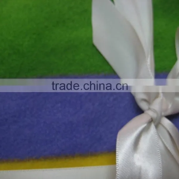 Wholesale Belly Band Packing Print Knit Fleece Gift Blanket photo-2
