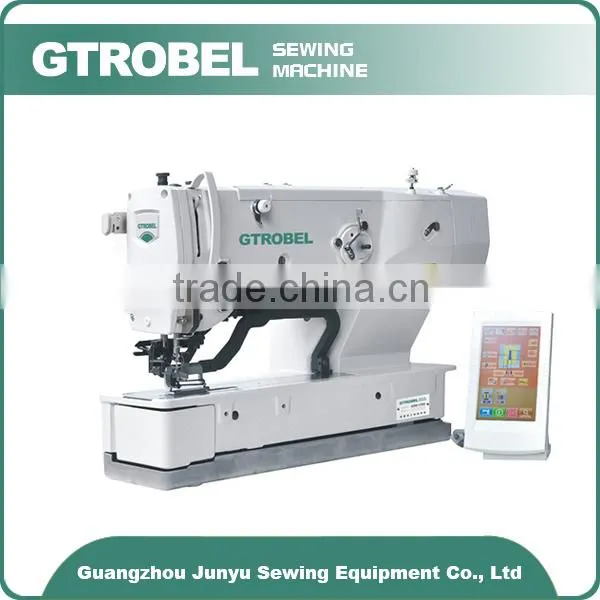 lockstitch button hole with 30 standard keyhole forms industrial sewing machine