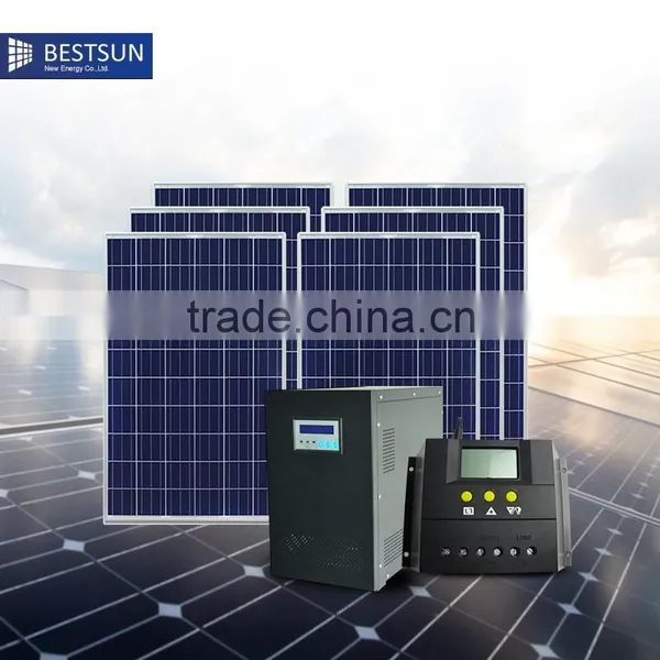 2016 Hot Sale 3000w Portable Home Solar Power Generator photo-2