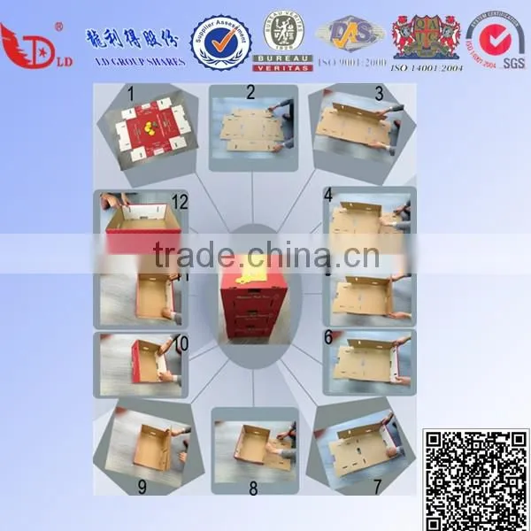 Customized Brown Packaging Corrugated Carton Box photo-3