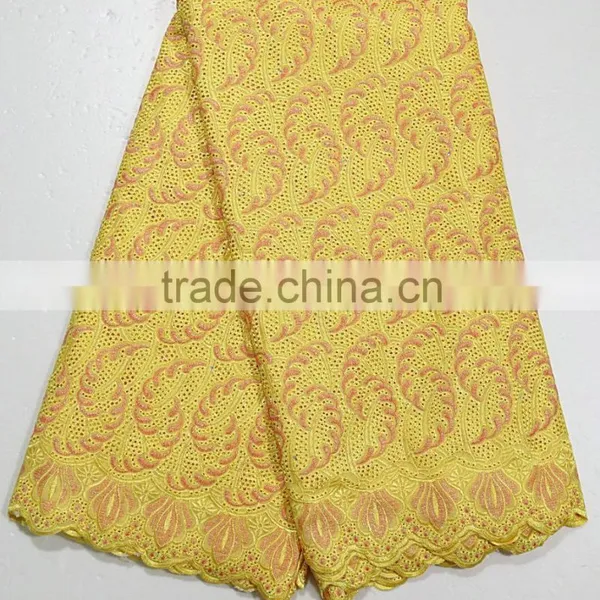 Best Quality Swiss Lace Big Heavy African Voile Lace for Family Party Dress photo-4