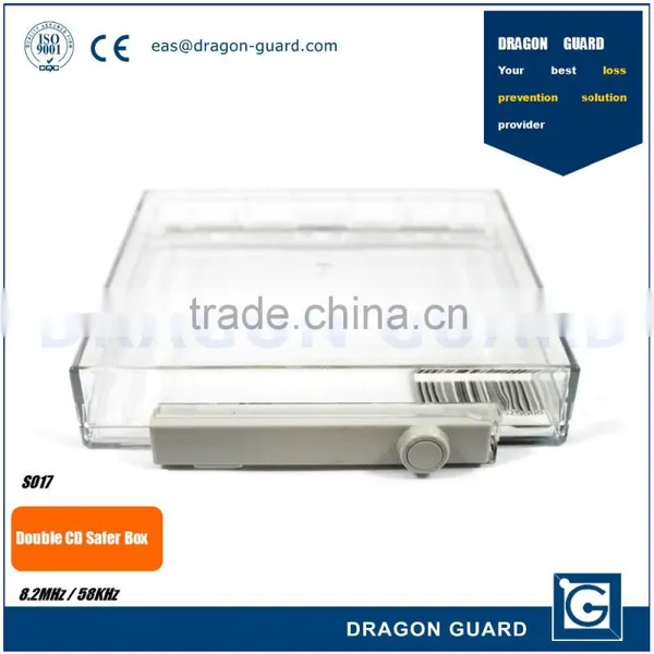 Hot Sale Double Frequency 8.2MHz/58KHz Retail Security CD Keeper Case Anti-theft EAS CD Safer Box photo-5
