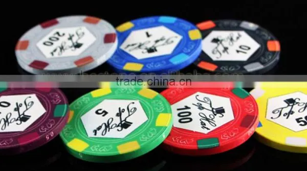 Ceramic Poker Tiles Chips photo-2