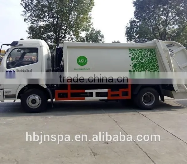 Export to Sorth America 140HP Garbage Compactor Truck Dongfeng photo-2