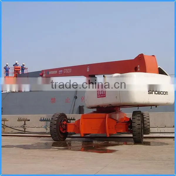 Self-propelled 4 Wheels Telescopic Aerial Platform With Low Price photo-6